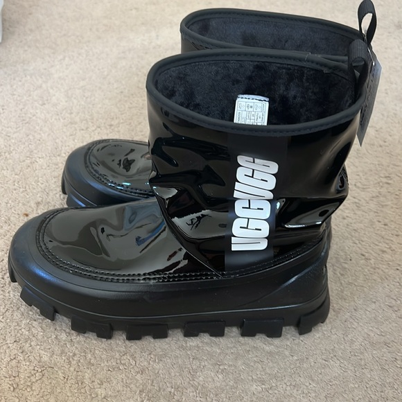 UGG Black Winter & Rain Boots - Picture 2 of 14